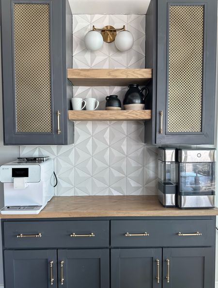 Coffee Bar Links! Note, the tile linked here is not the exact tile I used but is very similar

#LTKhome