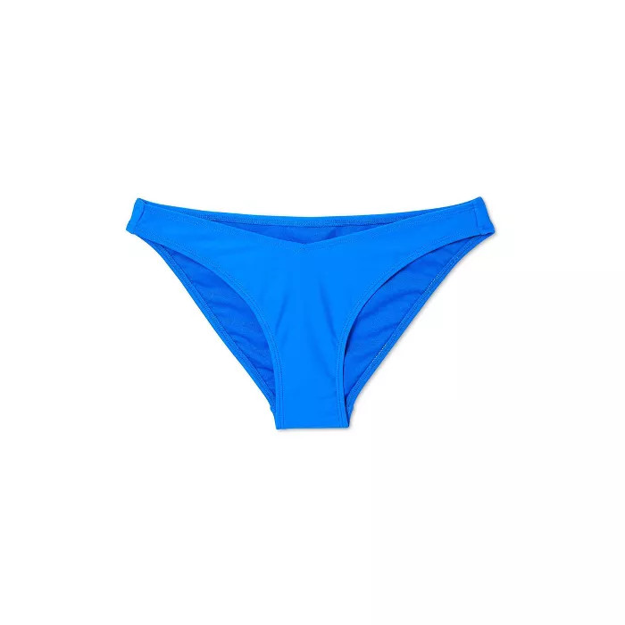 Juniors' High Leg V Bikini Bottom - Xhilaration™ Blue | Target