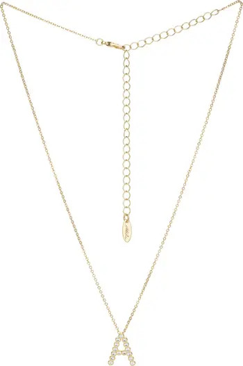 Crystal Initial Pendant Necklace | Nordstrom