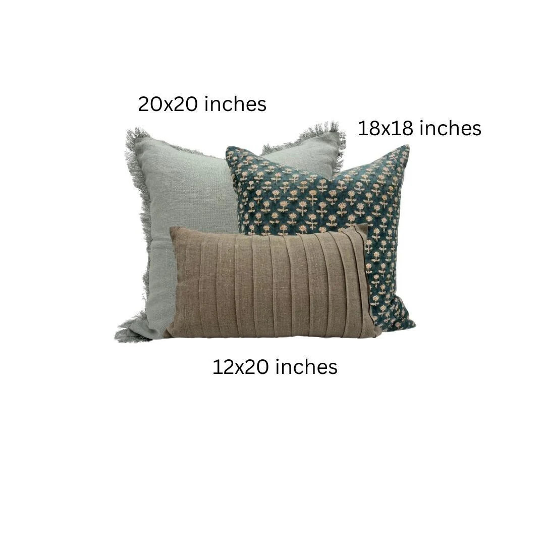 Pillow Combination Pillow Combo 1 Sectional Pillows Set Throw Pillows Set Pillow Combo Set Blue T... | Etsy (US)