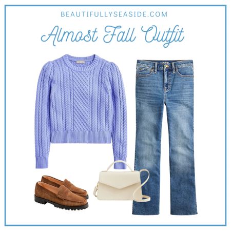 Cozy and cute for fall! 🍂🍂🍂 This beautiful sweater comes in more colors, the jeans are super flattering, the shoes are so stylish for fall, and the top handle bag is a must-have.

#LTKsalealert #LTKshoecrush #LTKstyletip