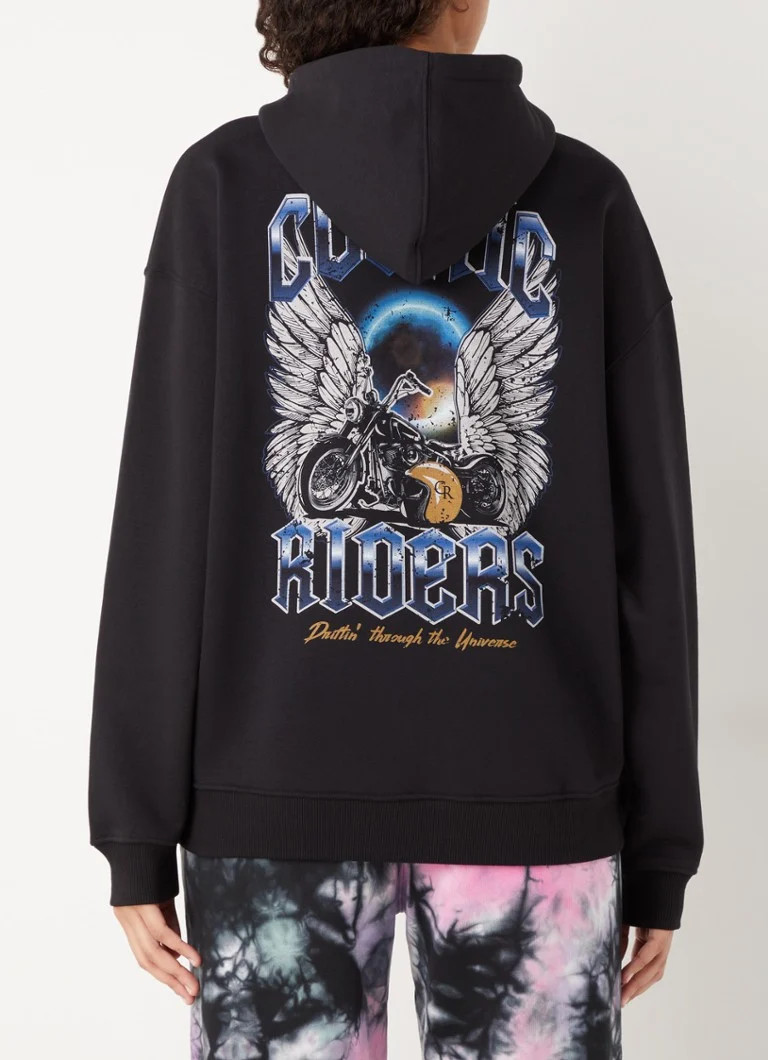 Cosmic hoodie met logo- en backprint | De Bijenkorf (NL)