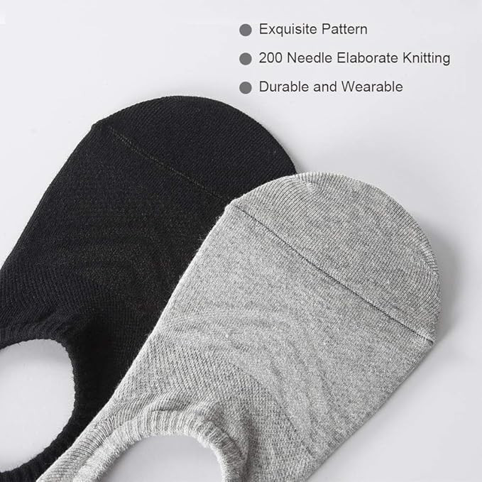 No Show Socks for Women, 3/6/9/15 Pairs Cotton Liner Socks Non Slip Liner Socks | Amazon (US)