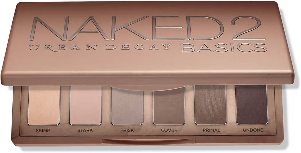 Urban Decay Naked 2 Basics Mini Eyeshadow Palette - 6 Matte Nude Shadows, Multi-Use Powder for Ey... | Amazon (US)