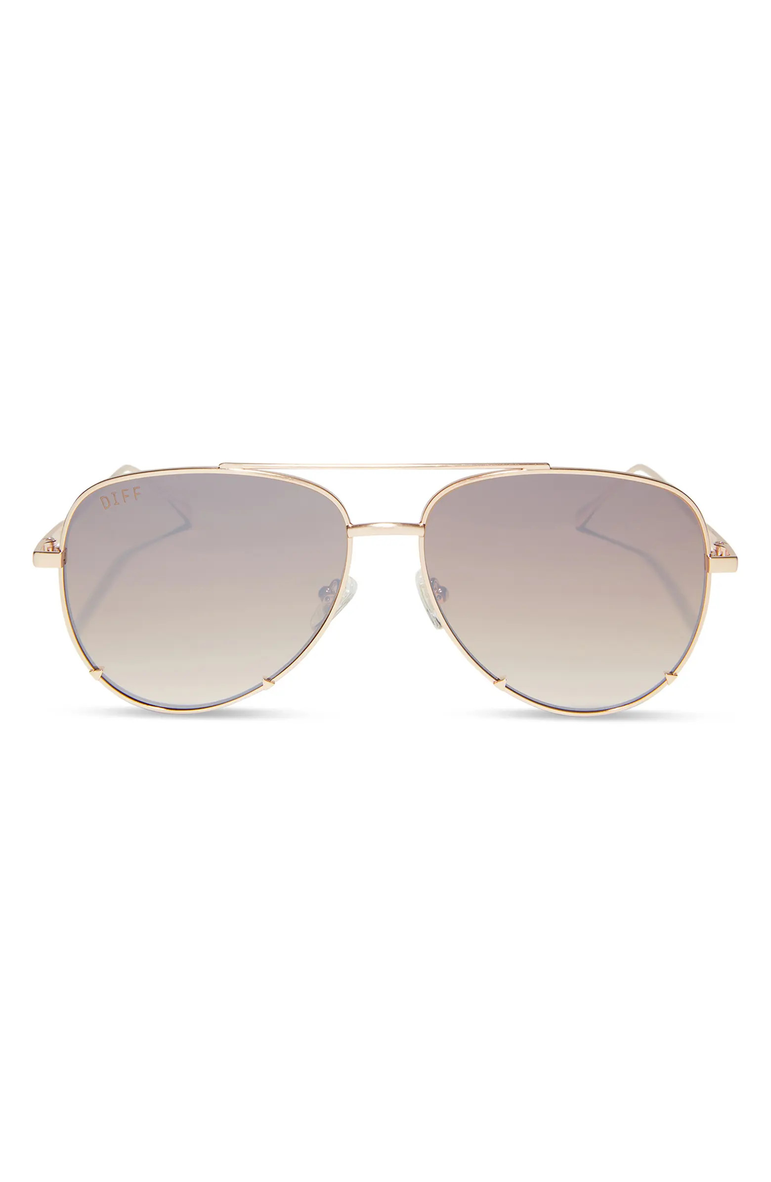 DIFF 63mm Scarlett Aviator Sunglasses | Nordstromrack | Nordstrom Rack