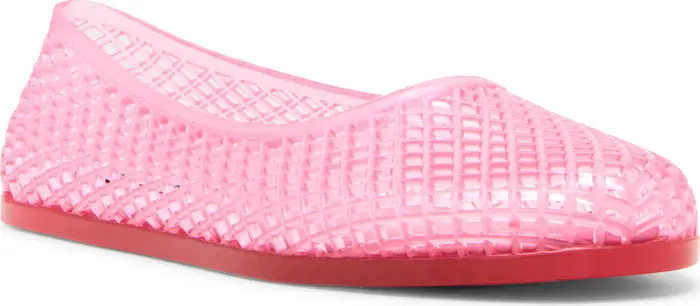 Gyzmo Perforated Jelly Flat (Women) | Nordstrom Rack