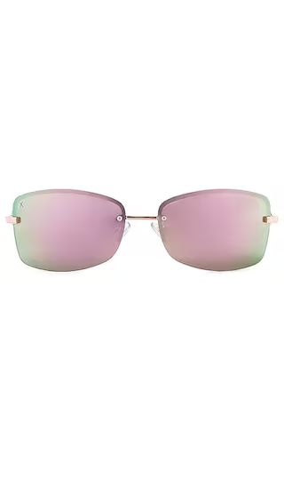 dime optics X Alondra Dessy A Vibe Sunglasses in Pink. | Revolve Clothing (Global)