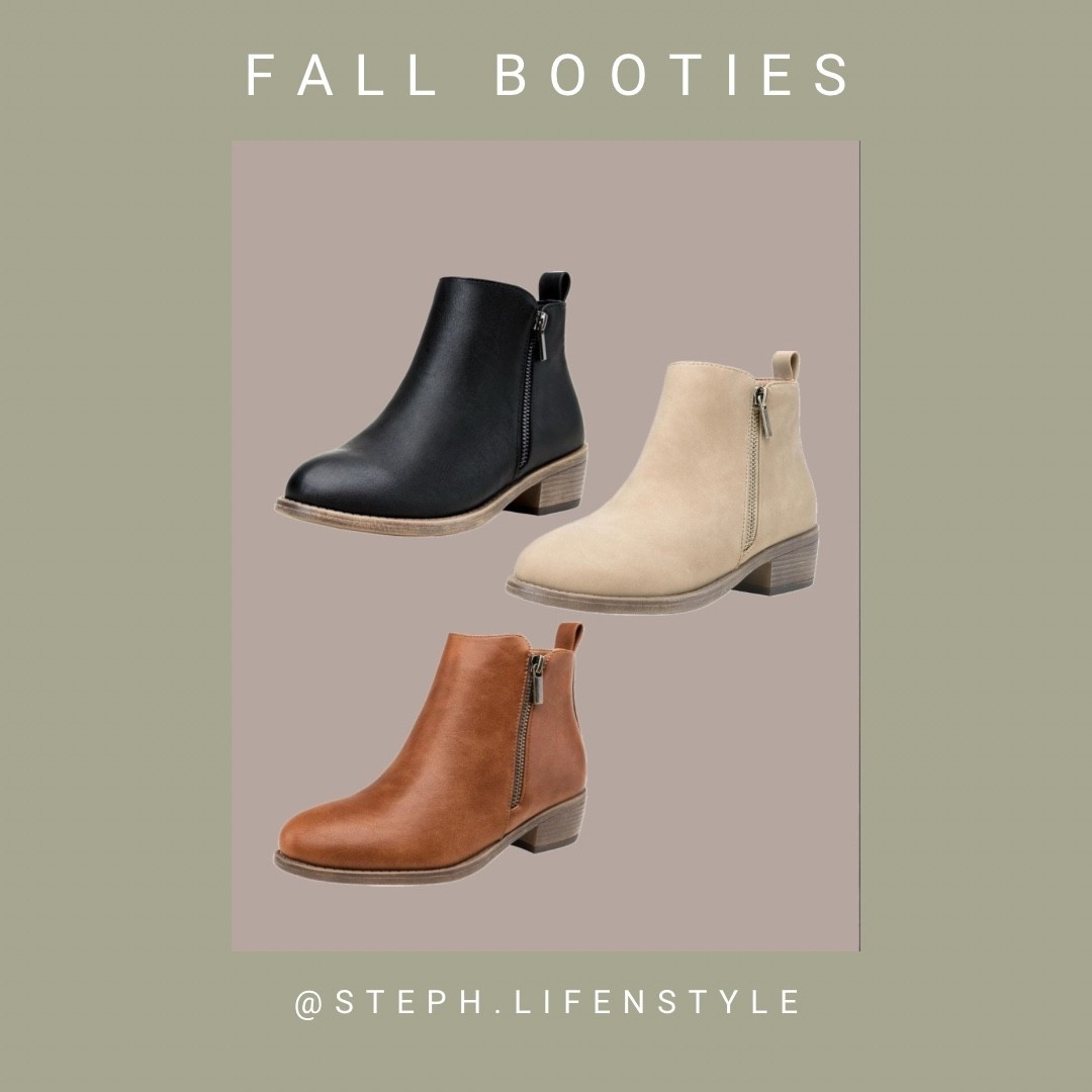Fall booties!! 🍁
I linked my favs for you!! 
#fall #booties #fallbooties #boots #fallboots #amazon #amazonboots #like #comment #save #share #follow 

#LTKWedding #LTKShoeCrush #LTKFindsUnder50