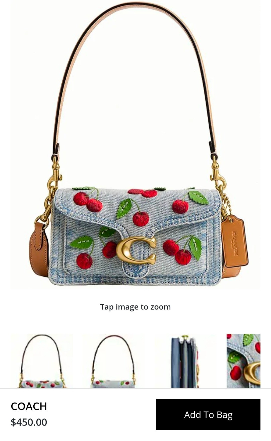 Coach denim Cherries are here!!🍒🍒

#LTKValentine #LTKootd #LTKU