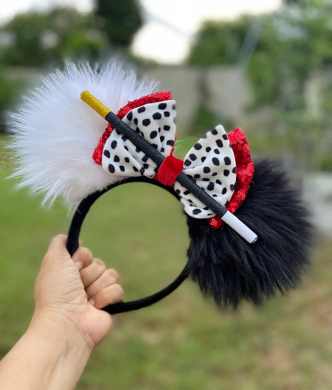 Cruella Disney Ears. - Etsy | Etsy (US)