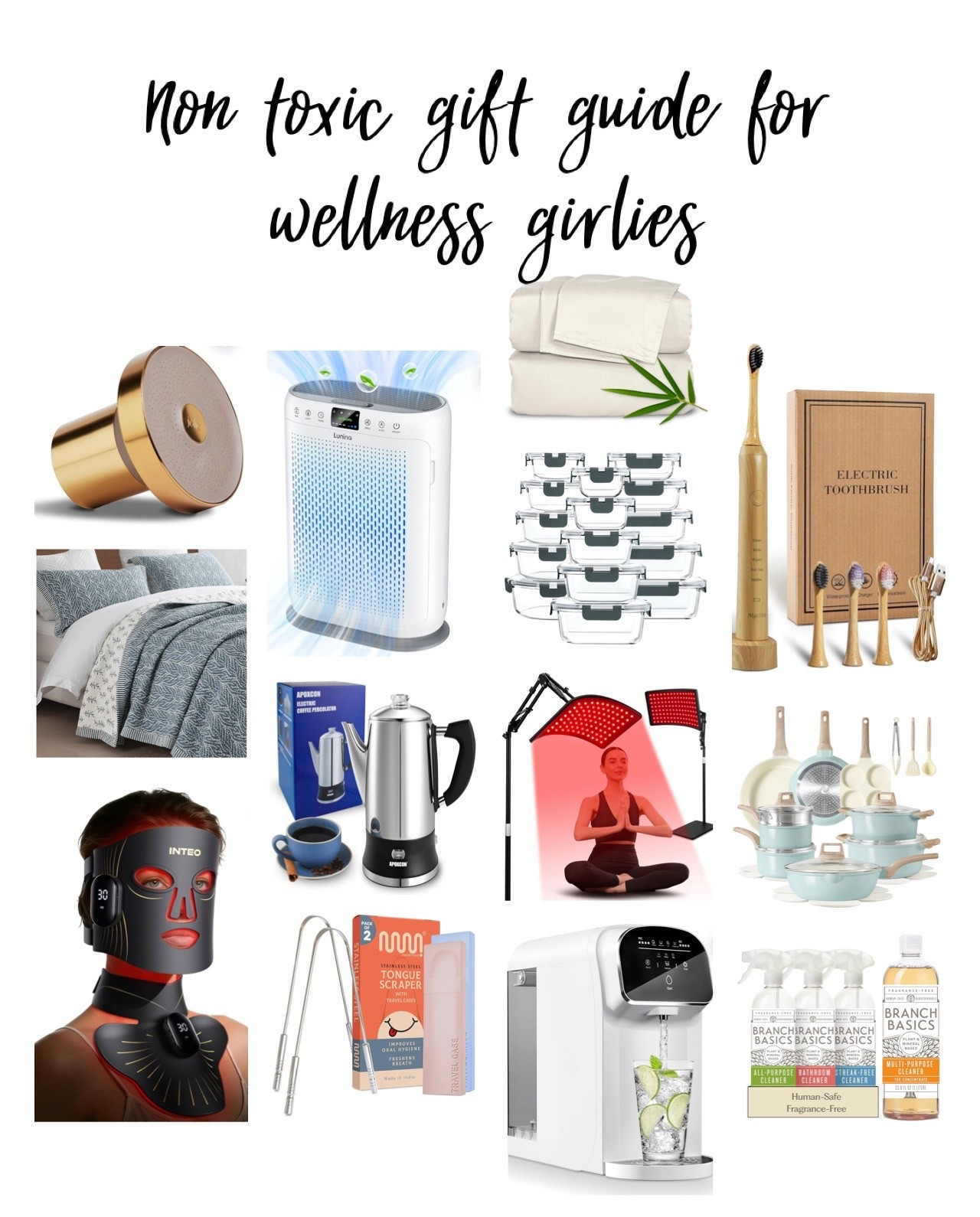 Non toxic gift guide for the wellness girlies ✨

#LTKselfcare #LTKHoliday #LTKGiftGuide
