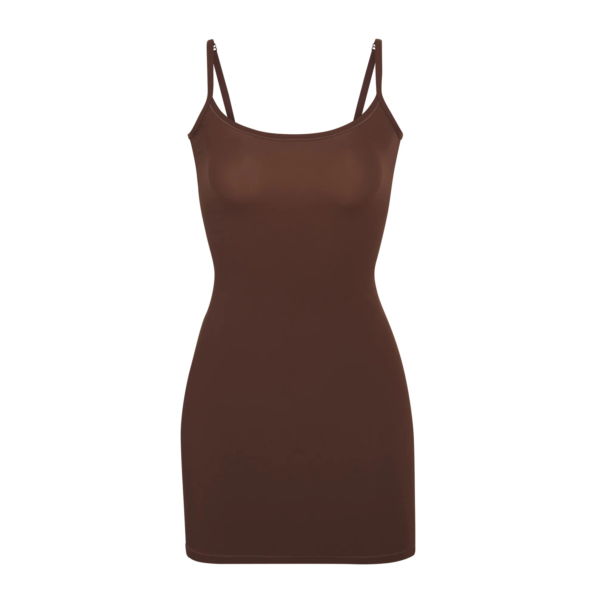 FITS EVERYBODY SLIP DRESS | COCOA | SKIMS (US)