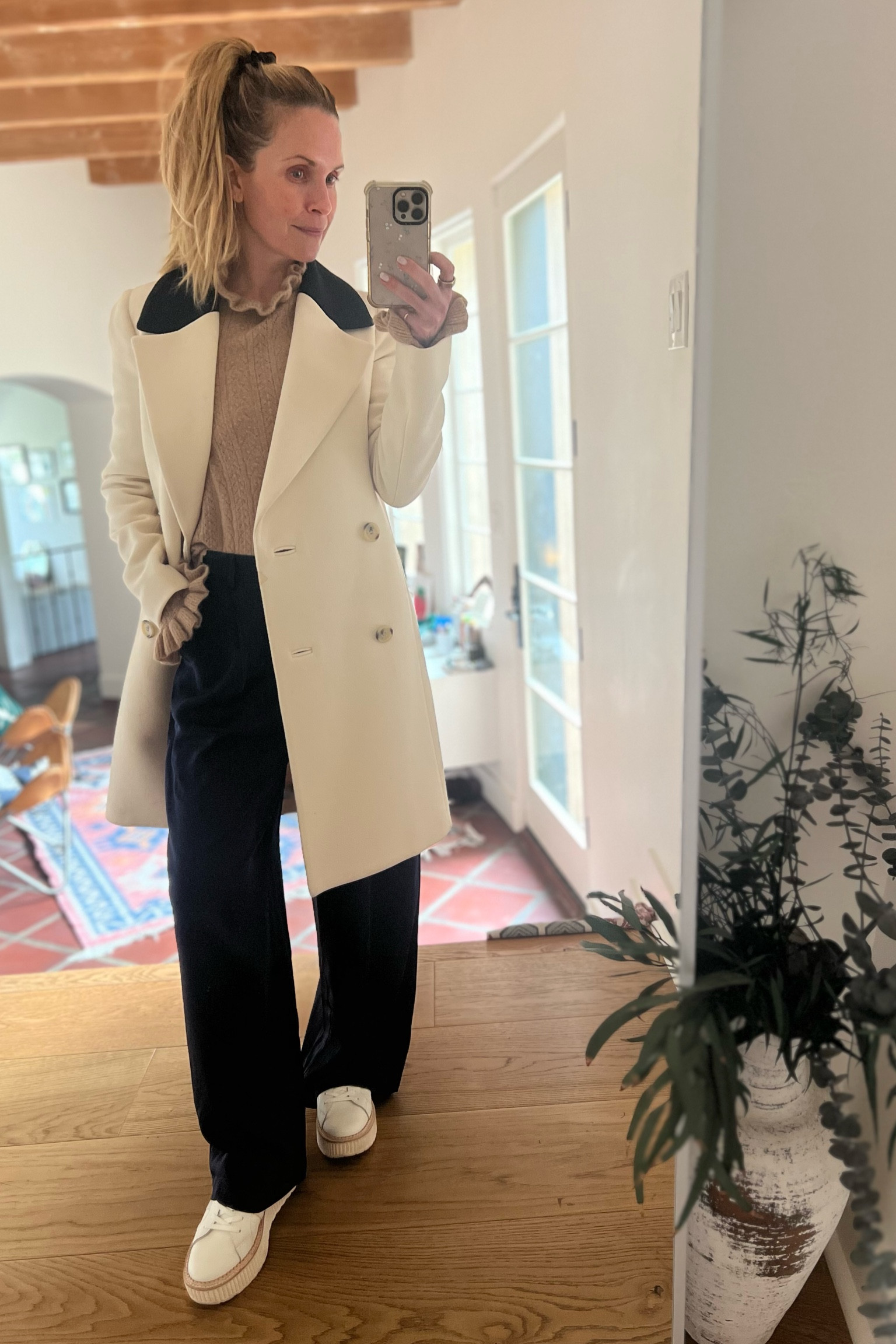 Day out on the town. This is an old Jcrew jacket that has held up so well and always adds a little umph to an outfit. Finding other swaps for it 💫🫶🏼

#LTKstyletip #LTKSeasonal