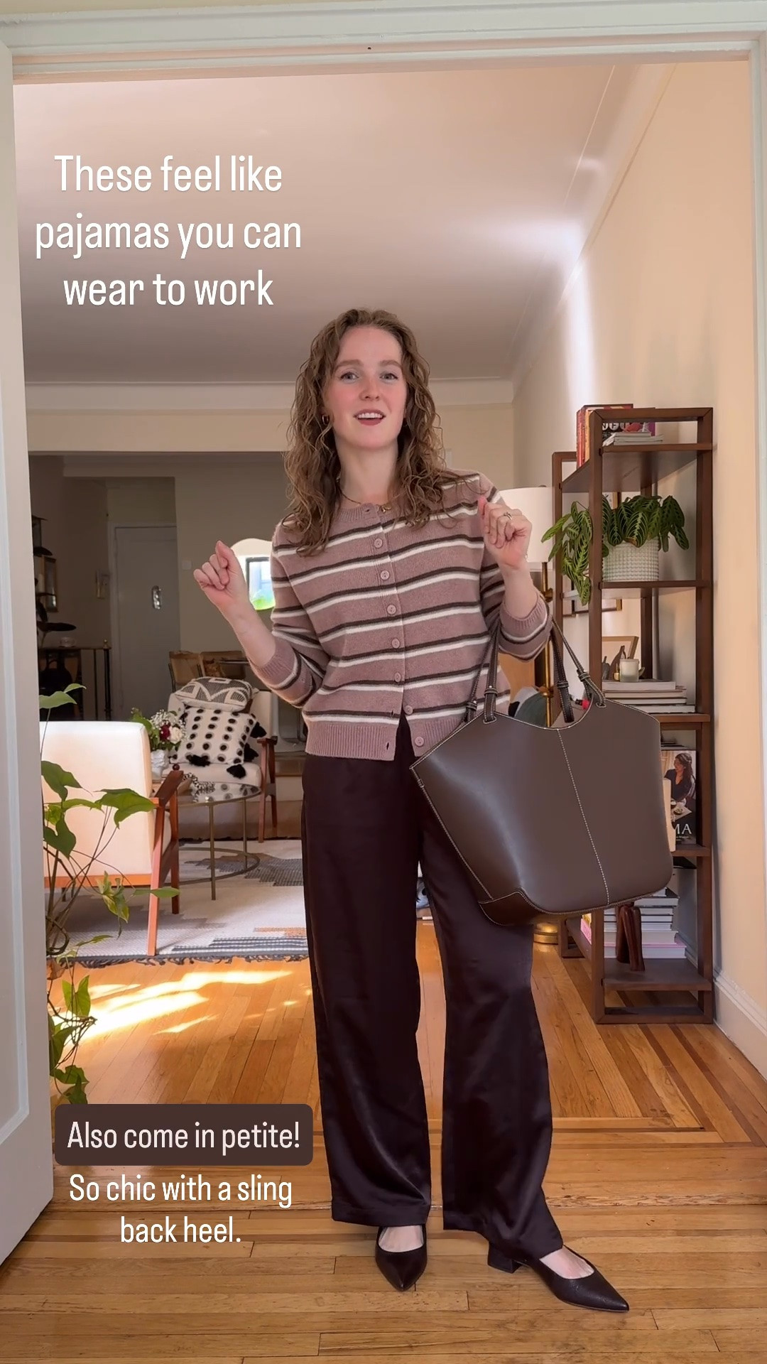 The comfiest work outfit for fall. Small petite pants. Small cashmere sweater (sized up 1)

#LTKSaleAlert #LTKPetite #LTKWorkwear