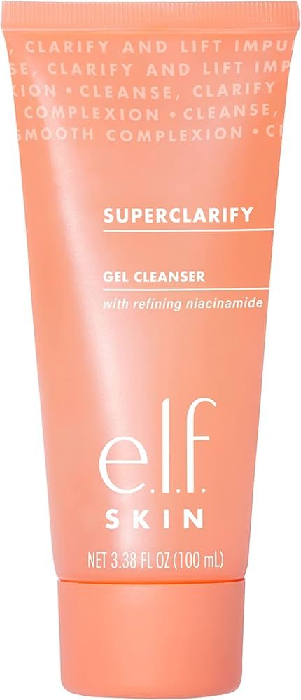 e.l.f., SuperClarify Cleanser, Lightweight, Gentle, Effective, Soothing, Removes Makeup and Impur... | Amazon (US)