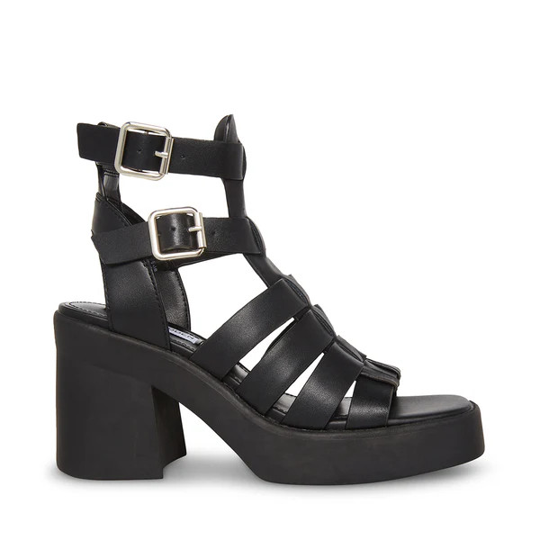KIONA BLACK LEATHER | Steve Madden (US)