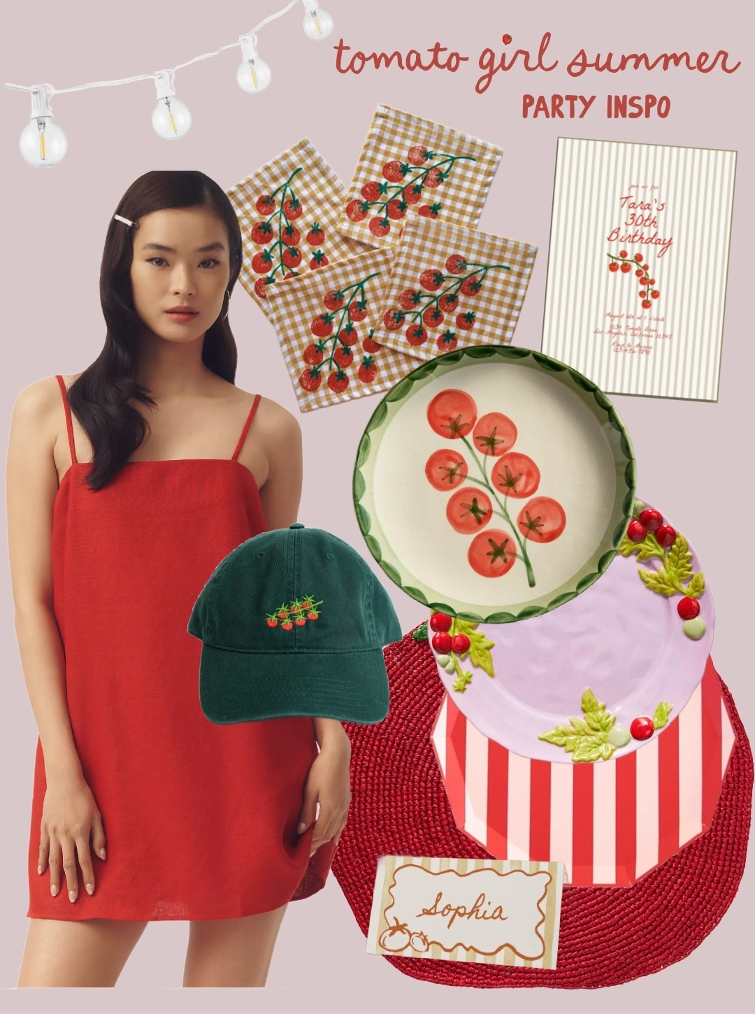 Tomato girl summer 🍅 
Tomato party 
Tomato vibe 

#LTKParties #LTKSeasonal #LTKSummerEdit
