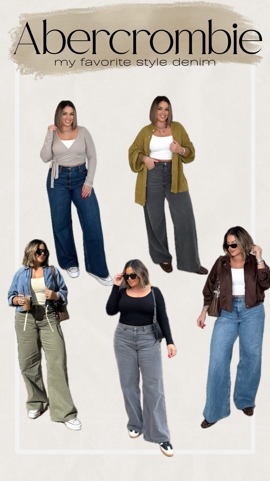 My favorite style from Abercrombie 

Wearing all in a 32L besides the green I’m wearing those in 31L 31 & 32 both fit good but me 31s are fitting me better right now. 