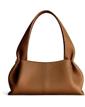 Cloud Pouch Dumpling Clutch Purse Naturally Pleated Extended Shoulder Strap Underarm Bag Crossbod... | Amazon (US)