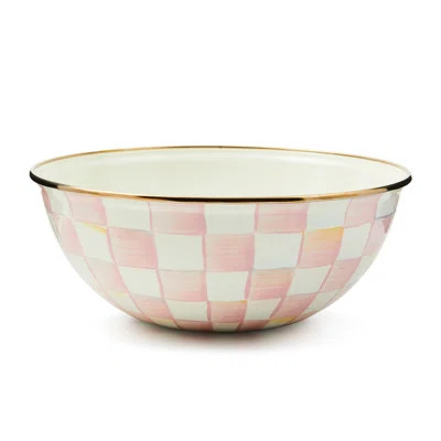 Rosy Check Medium Everyday Bowl | Wayfair North America