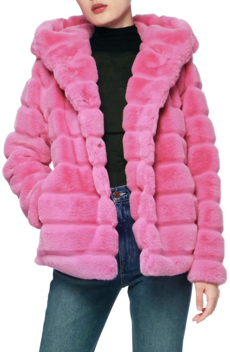 Goldie 4 Faux Fur Hooded Jacket | Nordstrom