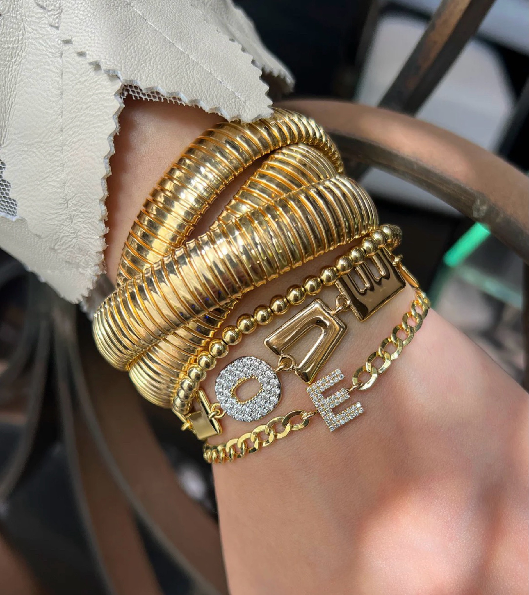 Pave I Love You Bracelet

Triple Strand Bracelet

#LTKWorkwear #LTKMothersDay #LTKSeasonal