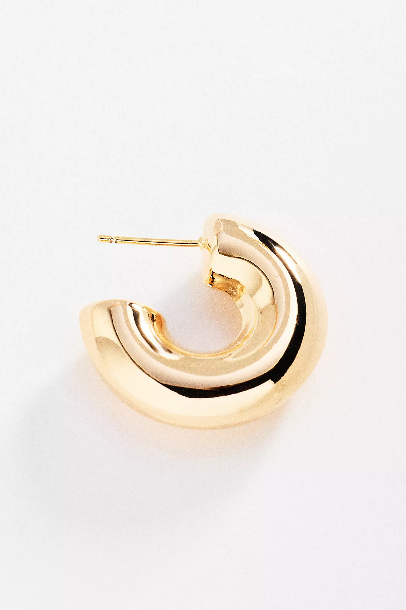 Small Tube Hoop Earrings | Anthropologie (US)