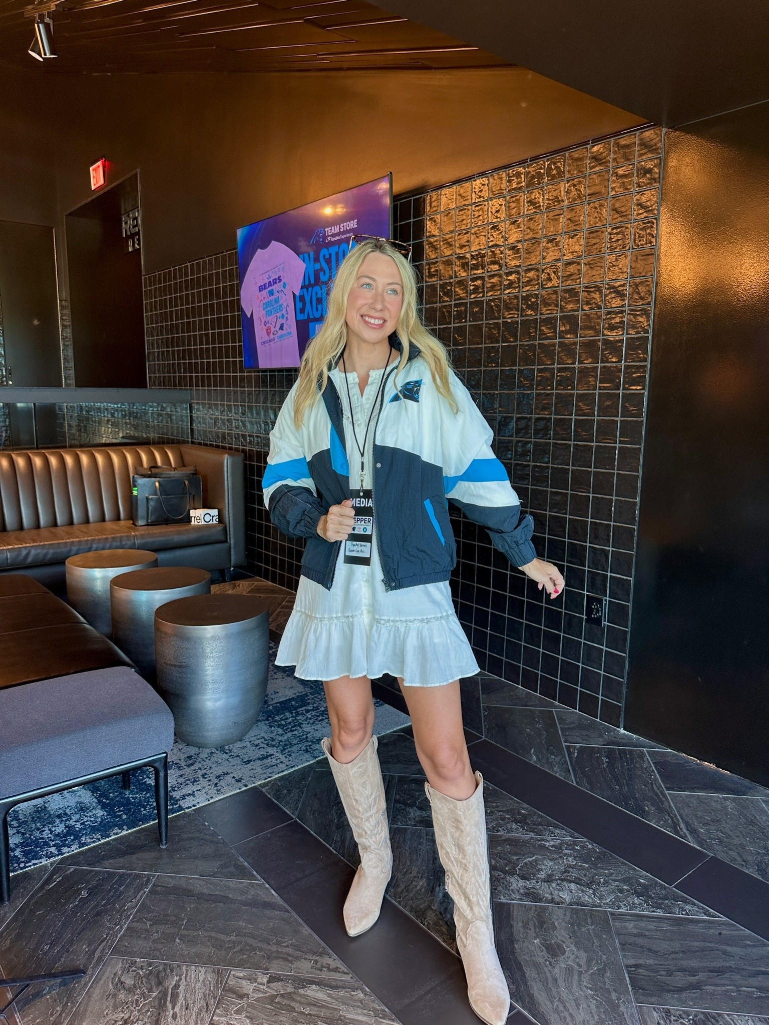 I linked five of my favorite Panthers jackets/sweatshirts that came out this season! I couldn’t find this one online but i shared some reallyy cute, new ones they released!

#LTKootd #LTKSeasonal #LTKdayinmylife