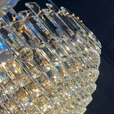 Luxury Multi-tier Round Crystal Chandelier | Wayfair North America