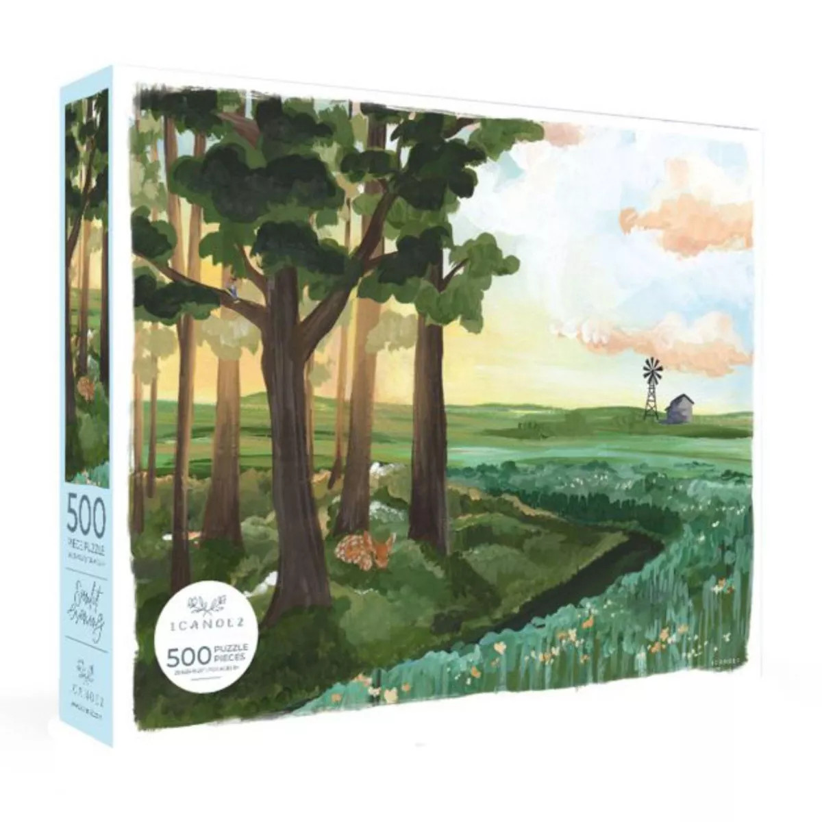 1canoe2 Sunlit Evening Jigsaw Puzzle - 500pc | Target