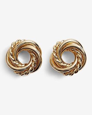 Twisted Knot Stud Earrings | Express