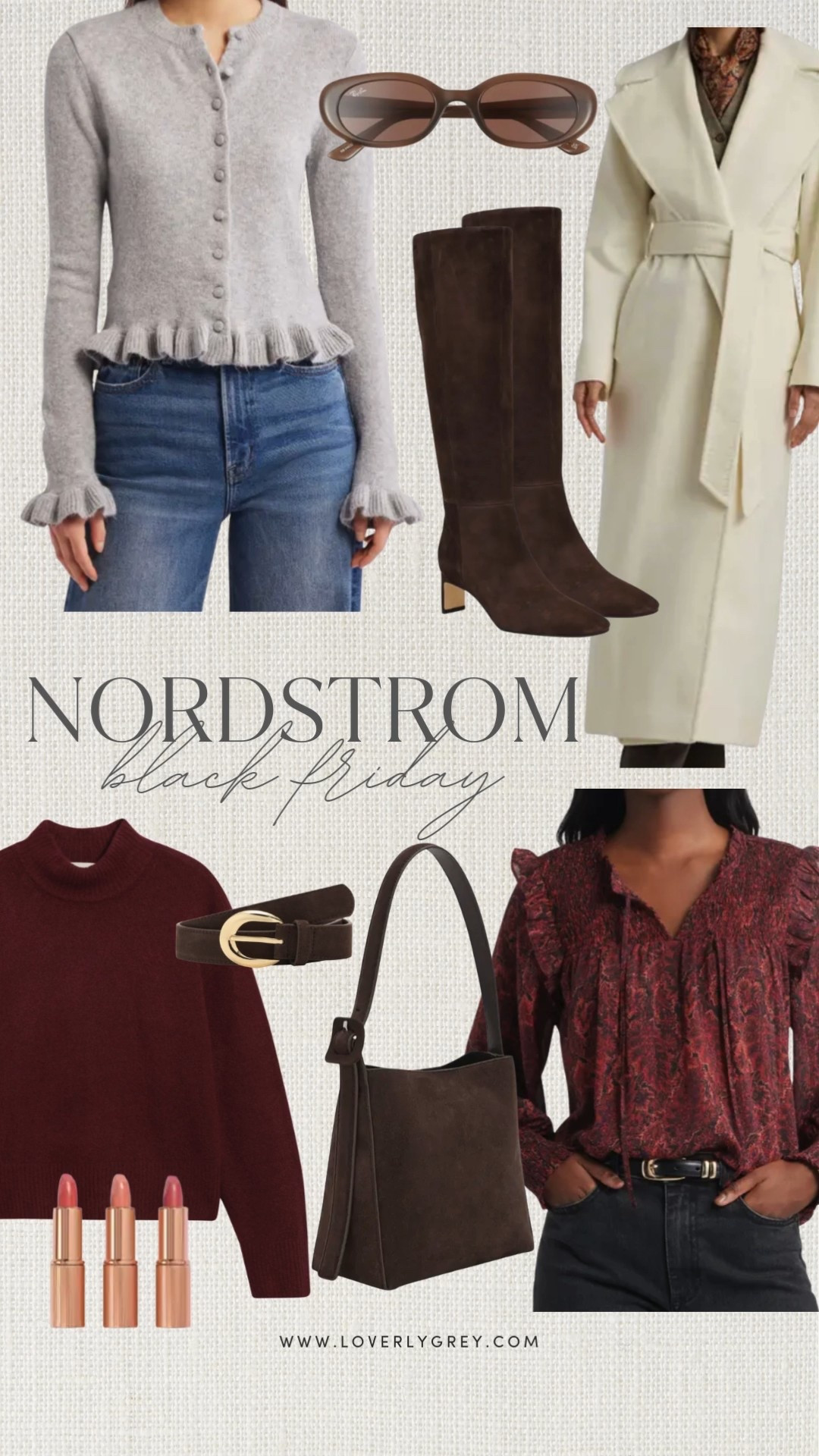 Early Black Friday Deals from Nordstrom! Loving this long wrap coat and knee high suede boots. Up to 60% off right now! 

#LTKCyberWeek #LTKHoliday #LTKSaleAlert