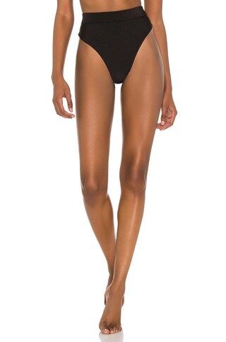 Tularosa Aluka High Waist Bottom in Black from Revolve.com | Revolve Clothing (Global)