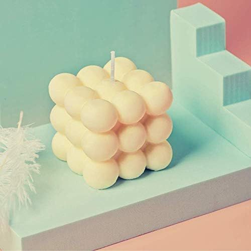 Amazon.com: ABOUND LIFESTYLE Bubble Candle - Cube Scented Candles - Danish Pastel Handmade Aesthe... | Amazon (US)