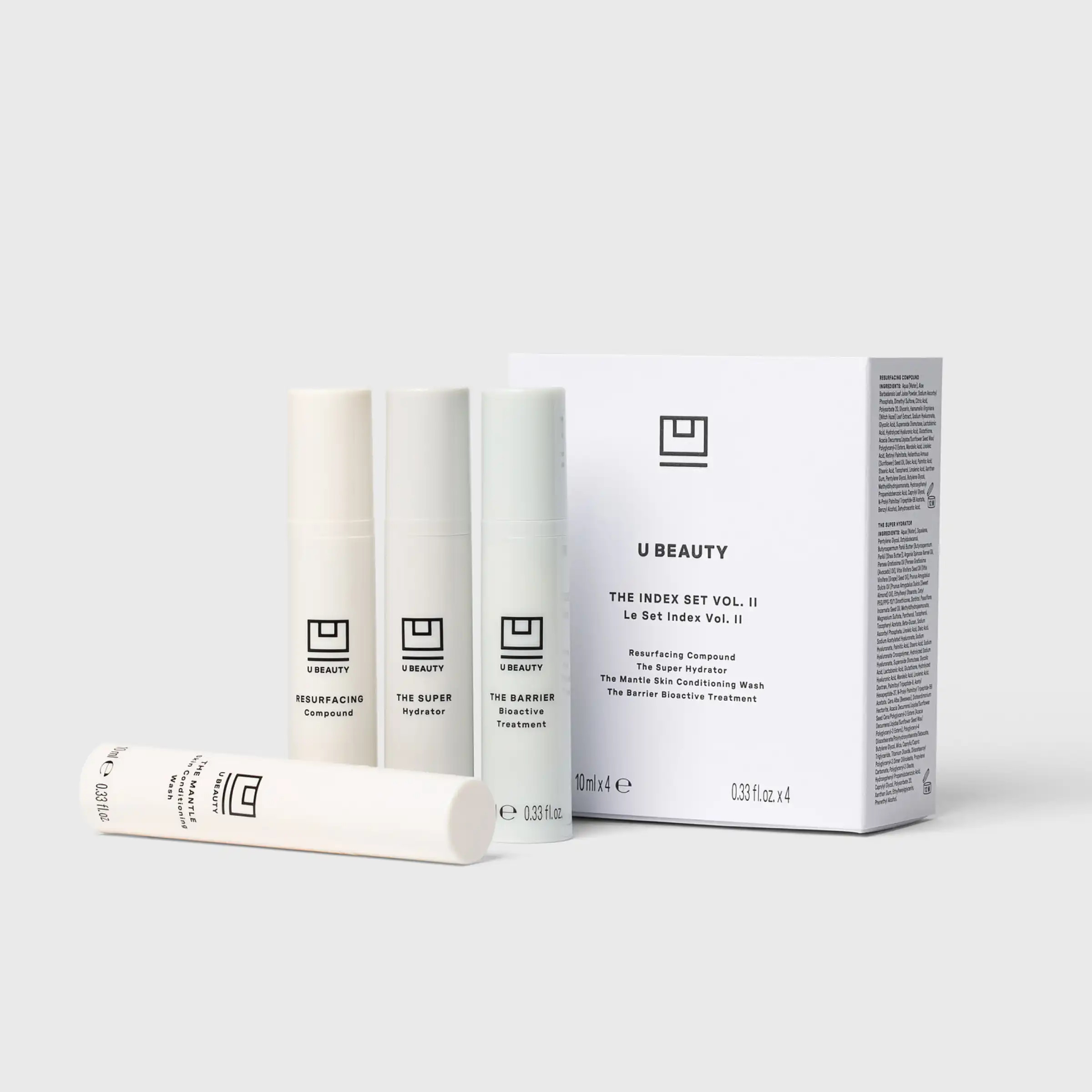 Travel-Size Skin Care - U Beauty The Index Set Vol. II | U Beauty