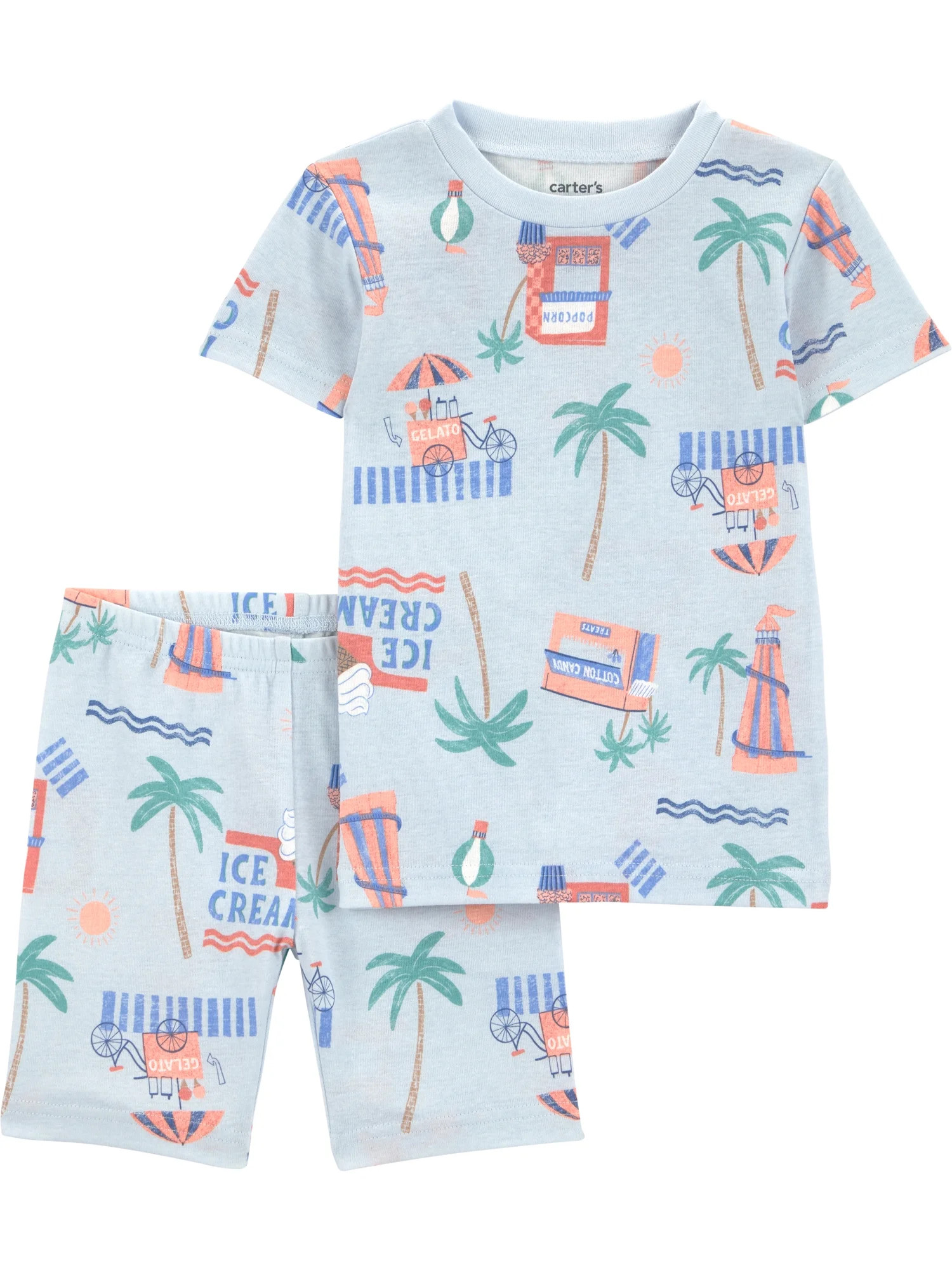 Carter's Child of Mine Toddler Pajama Set, 2-Piece, Sizes 12M-5T | Walmart (US)