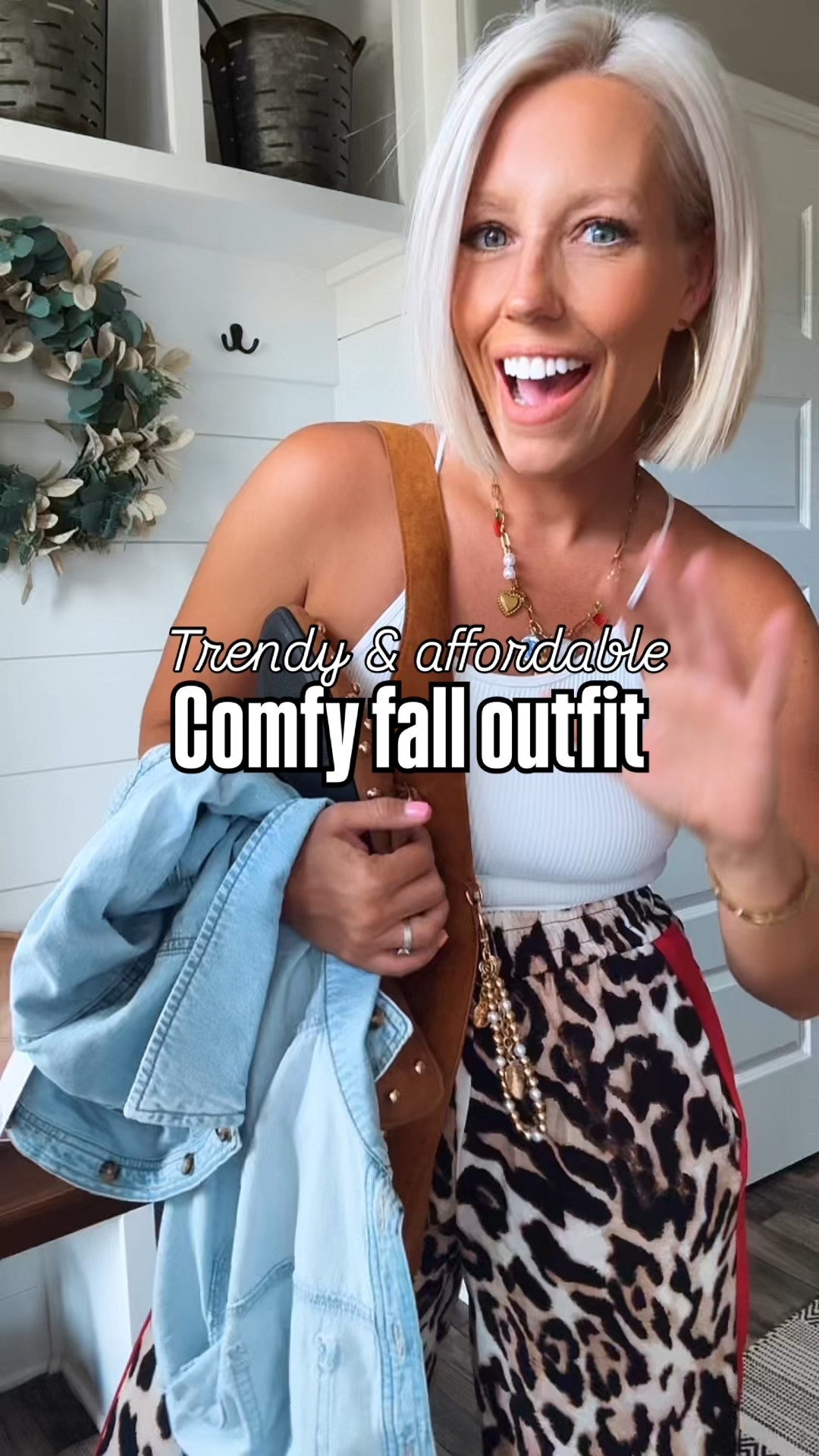 I’m loving this cute and comfy look for early fall!!! 🙌🏻 The pants are satin and come in several colors!!!
⬇️⬇️⬇️
Top and pants size medium 

#LTKSaleAlert #LTKStyleTip #LTKFindsUnder50