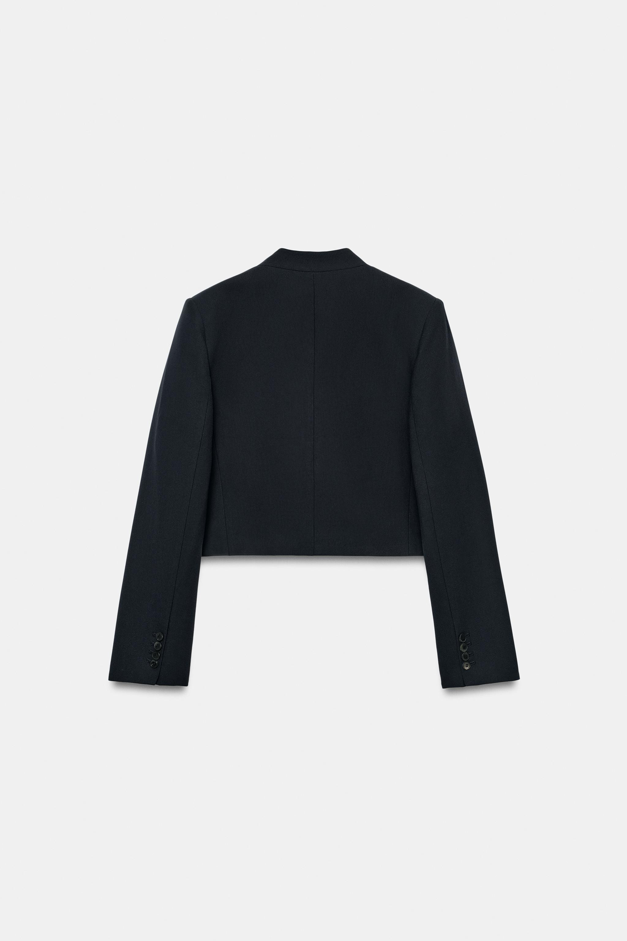 ZW COLLECTION CROPPED BLAZER | Zara Canada