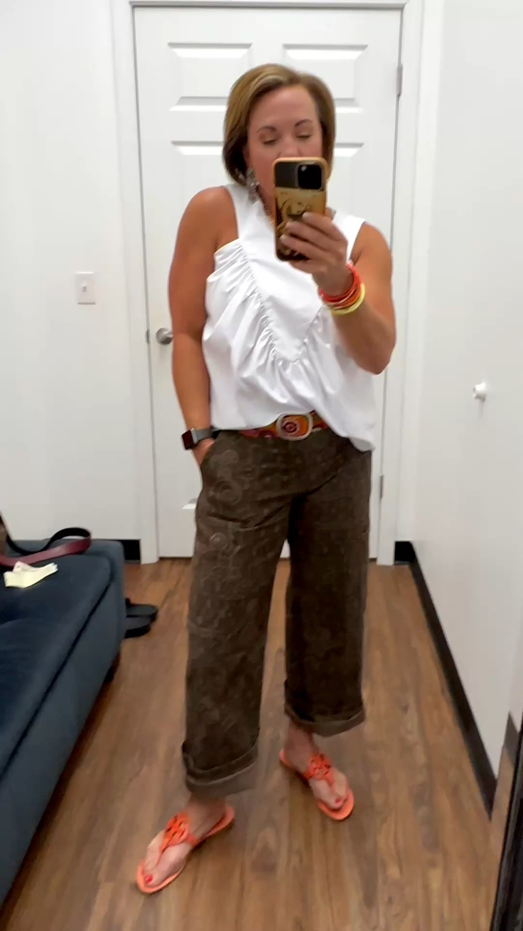 $16 pants that look THIS good?! Walmart, you did it again! 

The bandana print pants are restocked and coming in HOT for fall.

#LTKgrwm #LTKootd #LTKOver40