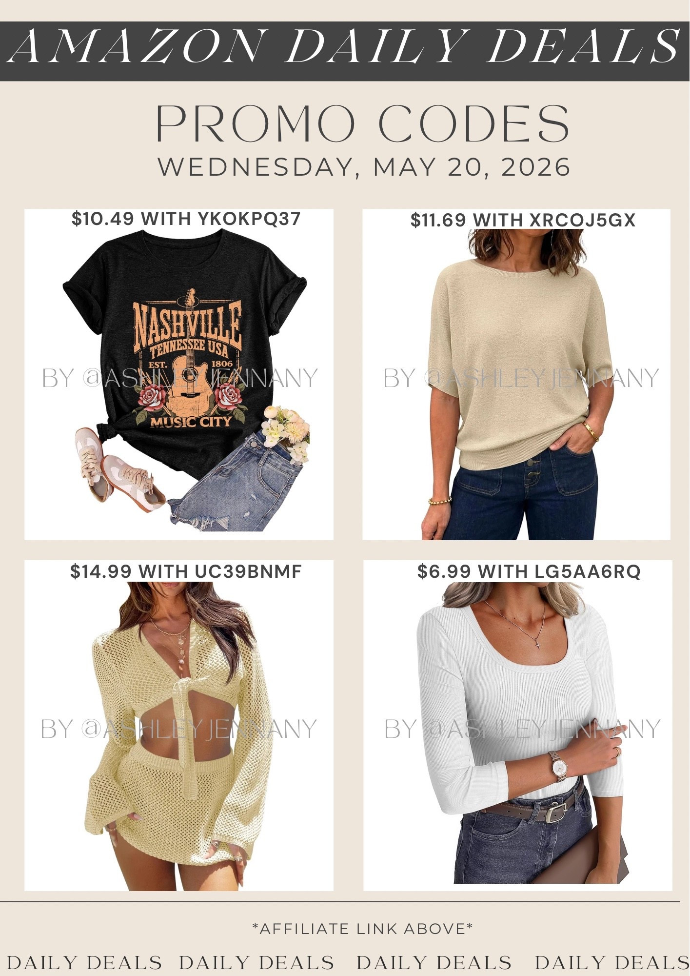 Amazon deals

#LTKMidsize #LTKSaleAlert #LTKootd