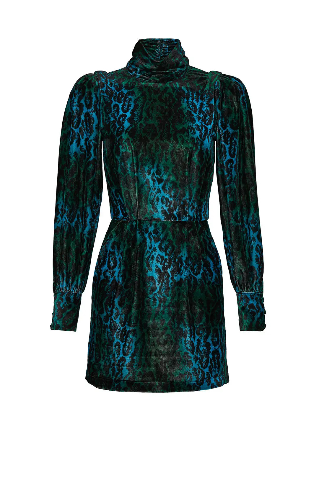 Ronny Kobo Velvet Leopard Gwen Dress | Rent The Runway