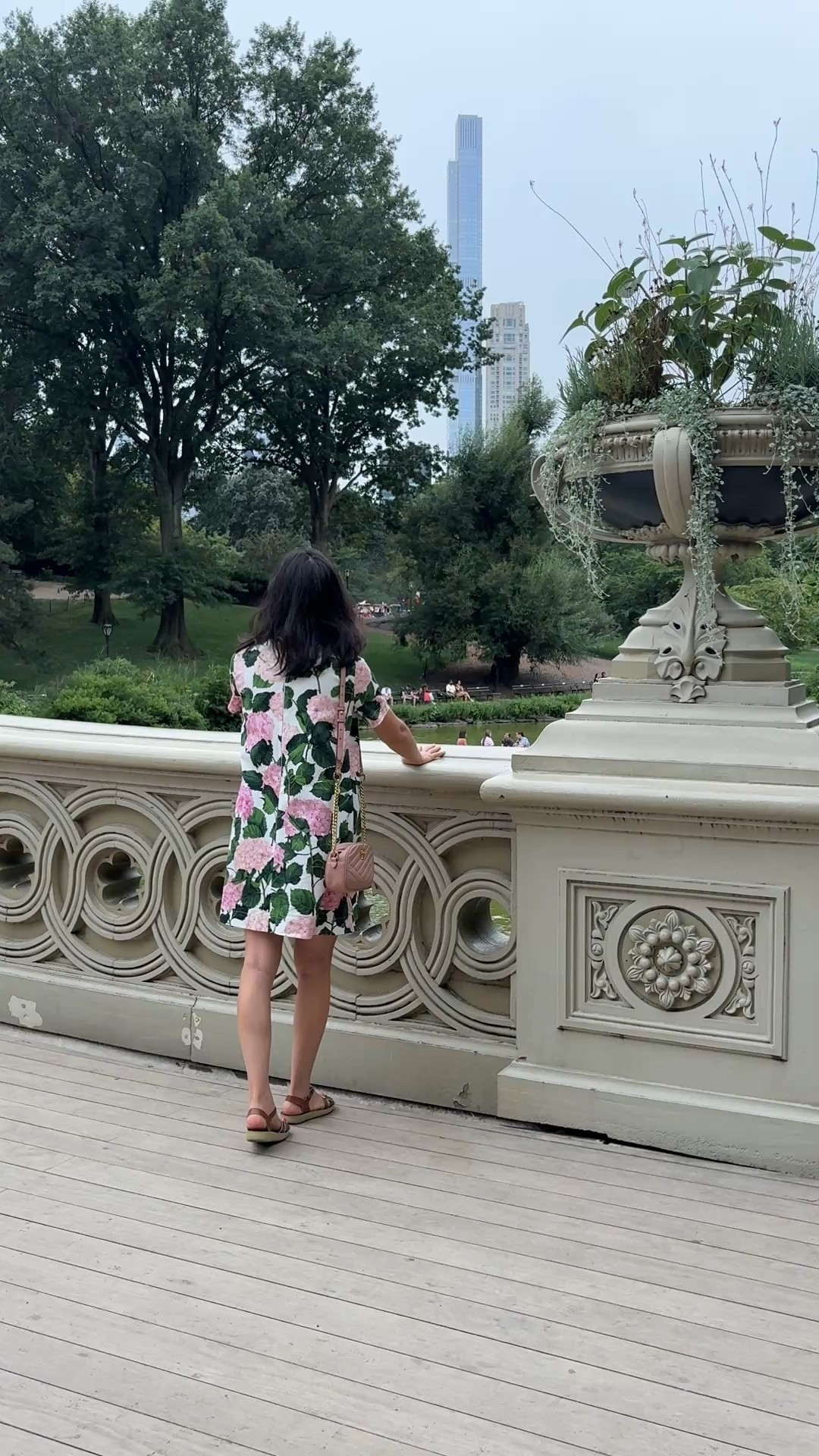 I’m obsessed with my custom dress with Oscar de la Renta fabric. Fabrics are linked. 