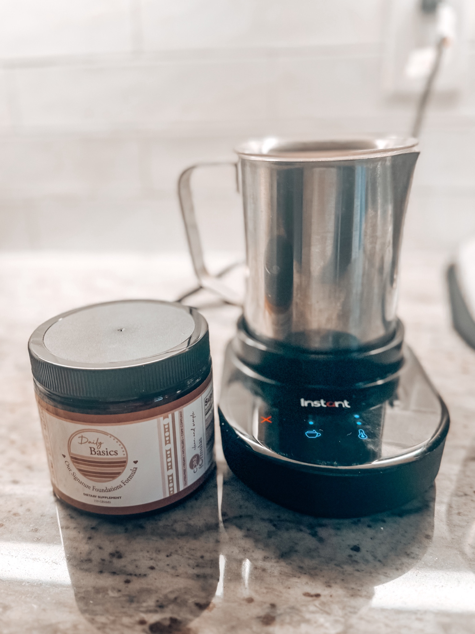 If you love cappuccinos or even matcha that’s creamy and frothy, then you need one of these! This instapot frother is perfect for I throw my matcha in with milk or my coffee with its creamer and it’s perfect! It heats and froths to your liking and has three settings for both. I also love this because it’s easy to travel with. I’m always trying to have a cleaner coffee so I use it for my king coffee and daily basics creamer. 

Coffee machines, clean coffee options, inexpensive frother, matcha frother, coffee maker 

#LTKHome #LTKTravel #LTKFindsUnder100