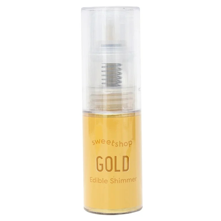 Sweetshop Gold Dust Pump Bottle Edible Shimmer .35oz Dessert Toppings | Walmart (US)