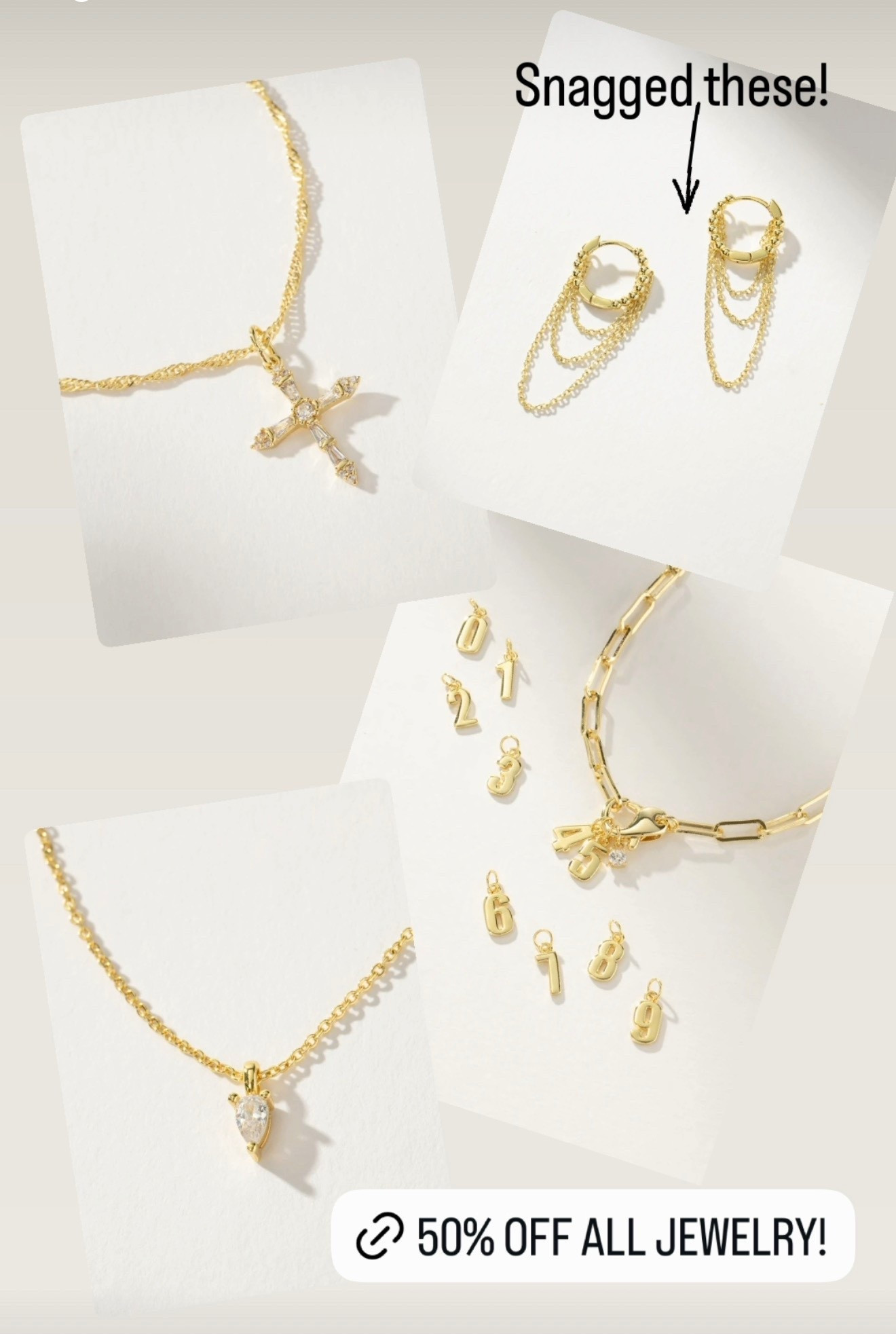 Uncommon James all jewelry 50% off! 

#LTKHoliday #LTKSaleAlert #LTKGiftGuide