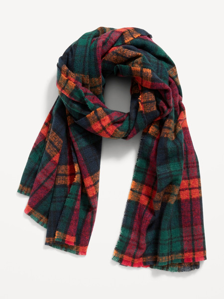 Plaid Flannel Scarf for Women | Old Navy (US)