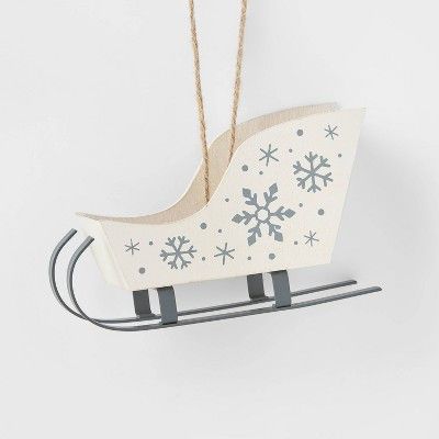 Snowflake Sled Christmas Tree Ornament - Wondershop™ | Target