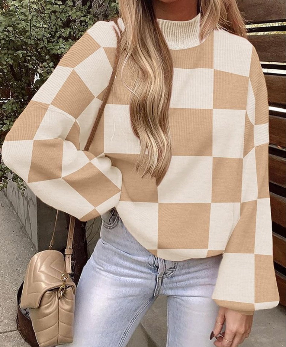 Turtleneck sweater perfect for fall! Comes in a variety of colors and patterns! 

#LTKunder50 #LTKstyletip #LTKSeasonal