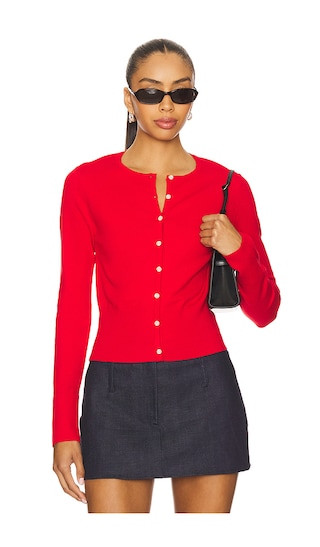Scarlett Cardigan in Red | Revolve Clothing (Global)