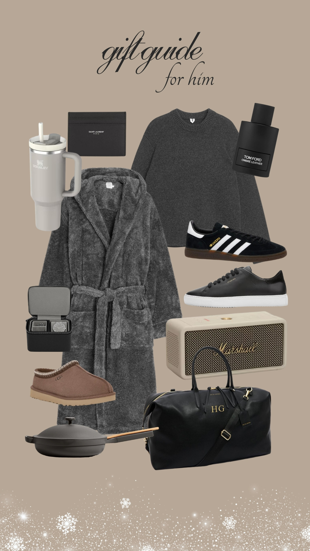 gift guide: for him ✨❄️ for Christmas wish lists and festive presents, check out Black Friday deals for all the men in your life, from shoes to slippers, bathrobes to jumpers, home and travel accessories 

 #LTKCyberWeek #LTKmens #LTKgiftguide